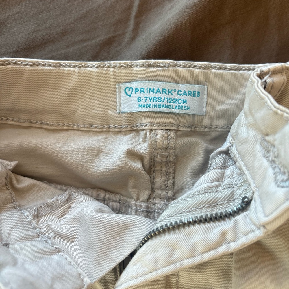 Primark Light Tan Kids Trousers